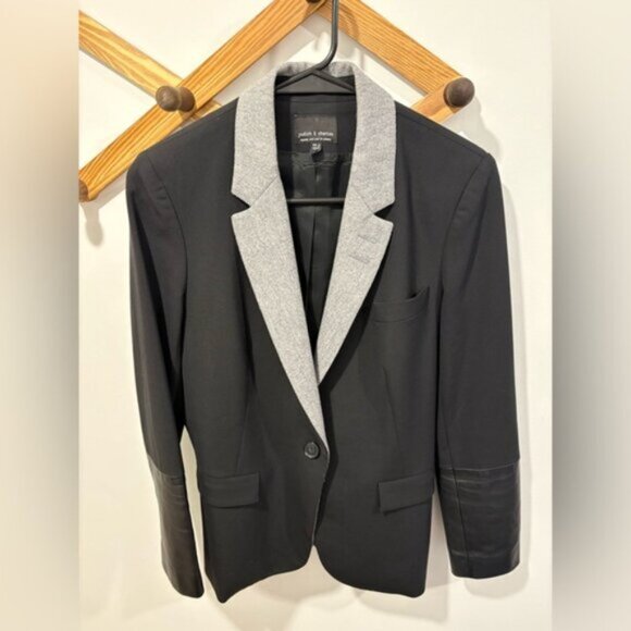 Judith and Charles BLAZER - Leather/Wool/Cotton Blend - Picture 13 of 14